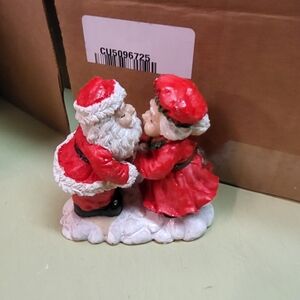 Charming Santa and Mrs. Claus Holiday Figurine